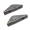 Joe's Motor Pool Bolt On Toolbox to Rear Panel Triangle Gusset set for  Ford  GPW,  Willys MB Slat & MB