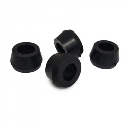 Silentblocs d'amortisseur en caoutchouc pour Jeep Ford GPW Willys MB Slat & MB (set of 4)