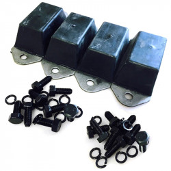 Kit de tampon de chassis avec leurs fixations pour Ford GPW, Willys MB Slat & MB