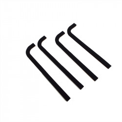 Joe's Motor Pool  Early Toolbox Door Rubber Seal set for  Ford  GPW &  Willys MB Slat (4 Part)