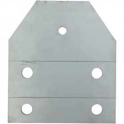Joe's Motor Pool Outer Pintle Reinforcement Plate for  Ford  GPW,  Willys MB Slat & MB