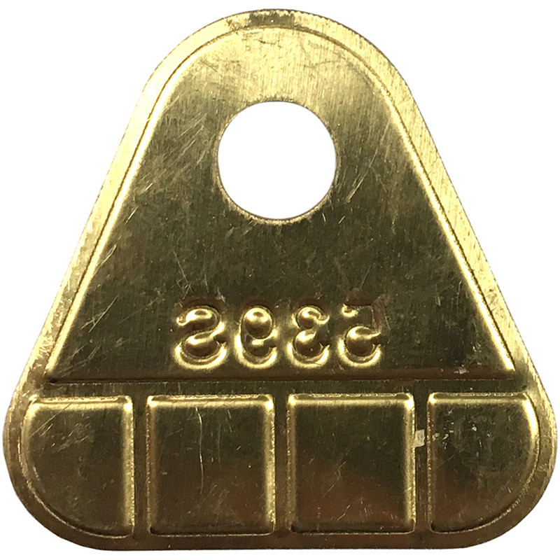 Carter Carburetor I.D Triangular Tag for Ford GPA, GPW, Willys MB Slat & MB