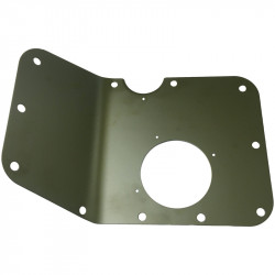 Joe's Motor Pool Floor Transmission Cover Plate for  Ford  GPW,  Willys MB Slat Grill & MB